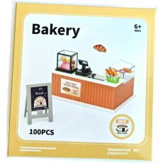 Mini Bakery Playset, with Accessories